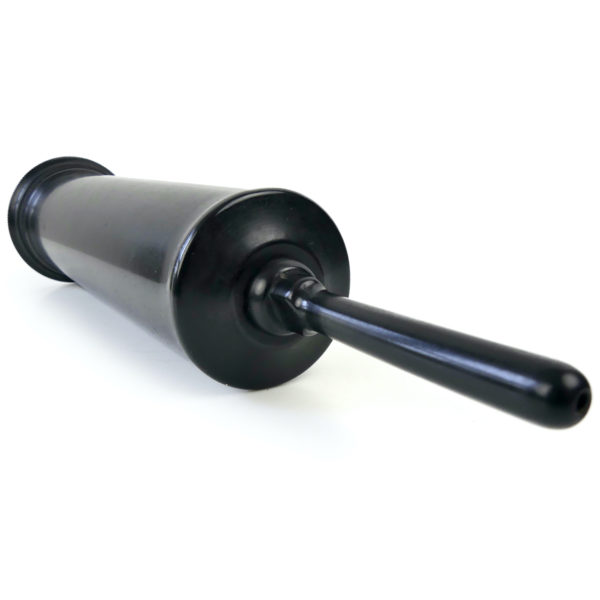 Seringue de médecine en caoutchouc dur USA 1851 (3/4)