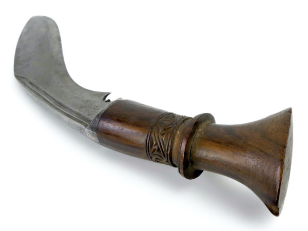 Couteau népalais Khuruki ancien Soldat Gurkha Antiquité népalaise (3/4)