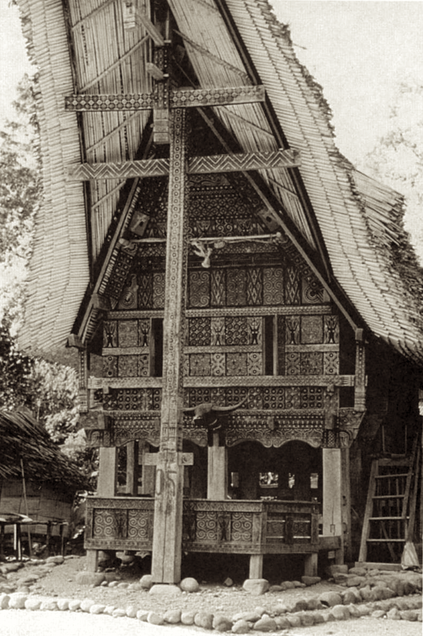 Tongkonan Toraja Sulawesi Indonésie