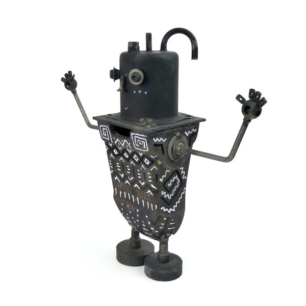 Sculpture Robot 1 signée Prakit Seehawong Œuvre unique (3/4)
