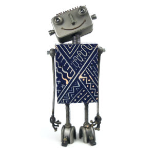 Sculpture Robot 2 signée Prakit Seehawong Œuvre unique (face)