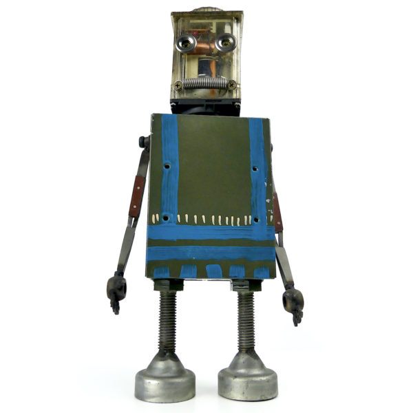 Sculpture Robot 3 signée Prakit Seehawong Œuvre unique (face)
