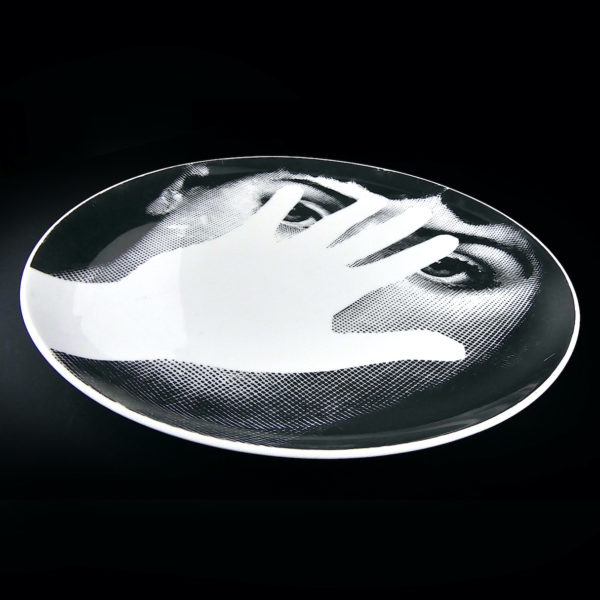 Assiette Fornasetti 16 en porcelaine Tema E Variazioni Milan (3/4)