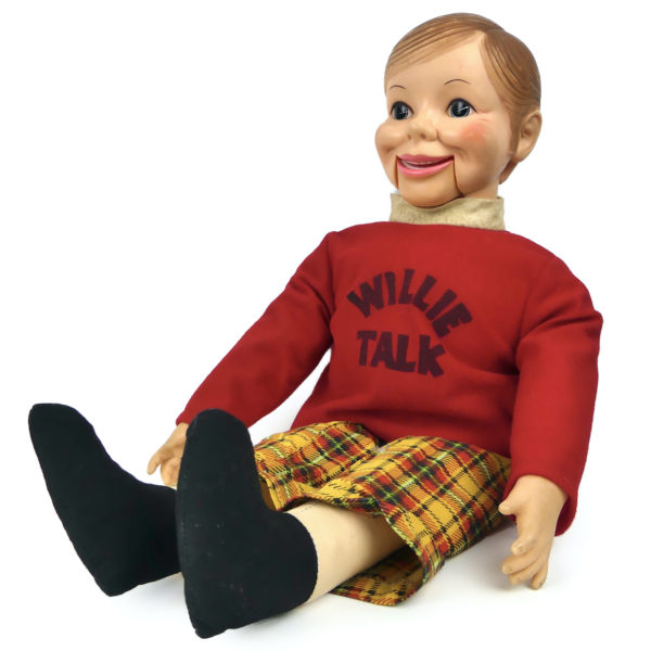 Poupée de ventriloque Willie Talk 1970’s Jouet US vintage collector (3/4)