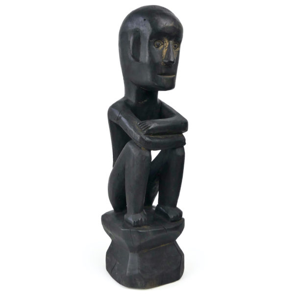 Statue Bulul traditionnelle en bois originaire d’Ifugao Philippines (3/4)