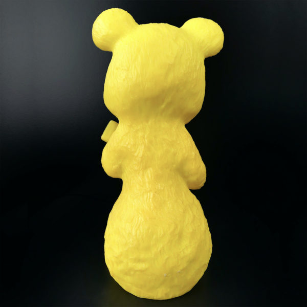 Lot de 5 jouets Animaux en caoutchouc pouets Années 70 (ours jaune)