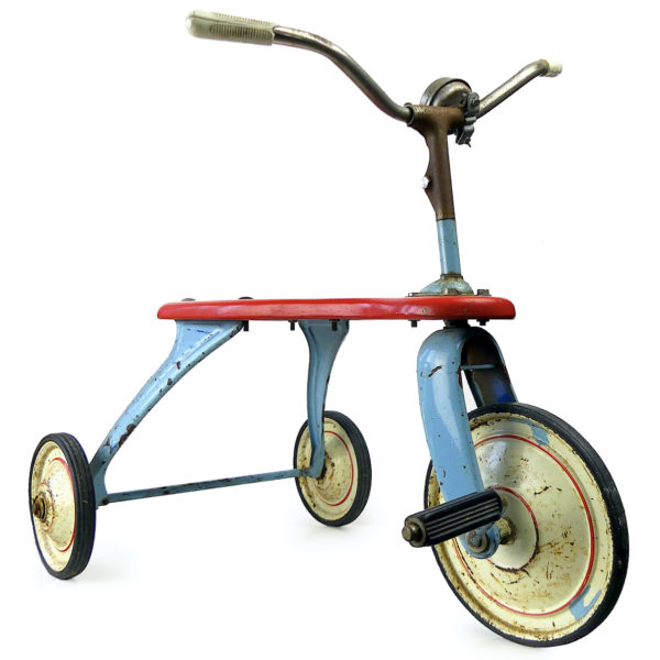 Tricycle enfant Ferbedo Allemagne vintage Années 50 (3/4)