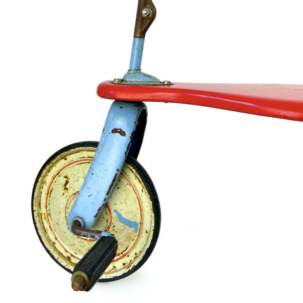 Tricycle enfant Ferbedo Allemagne vintage Années 50 (détail)