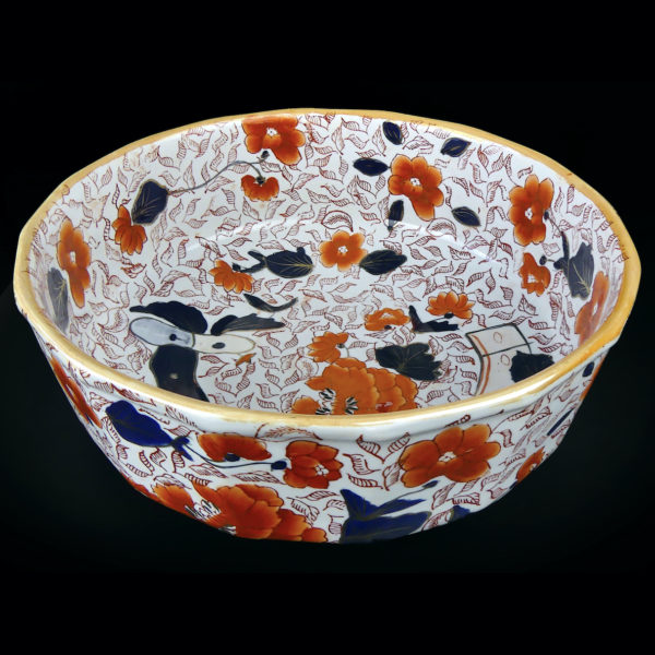 Ensemble pichet et bassin Imari en porcelaine anglaise Ironstone China (3/4)