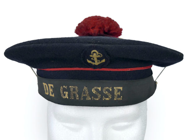 Bachi du De Grasse frégate de la Marine nationale française (face)