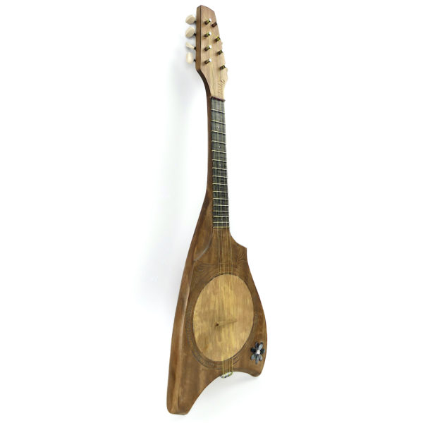 Ukulélé banjo tahitien Tiare traditionnel à 8 cordes en bois (3/4)