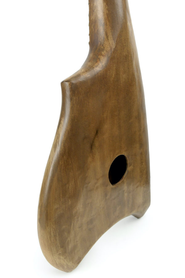 Ukulélé banjo tahitien Tiare traditionnel à 8 cordes en bois (détail)