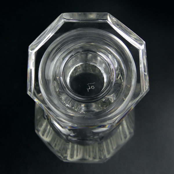 Carafe à vin en cristal de Baccarat Talleyrand (dessus)