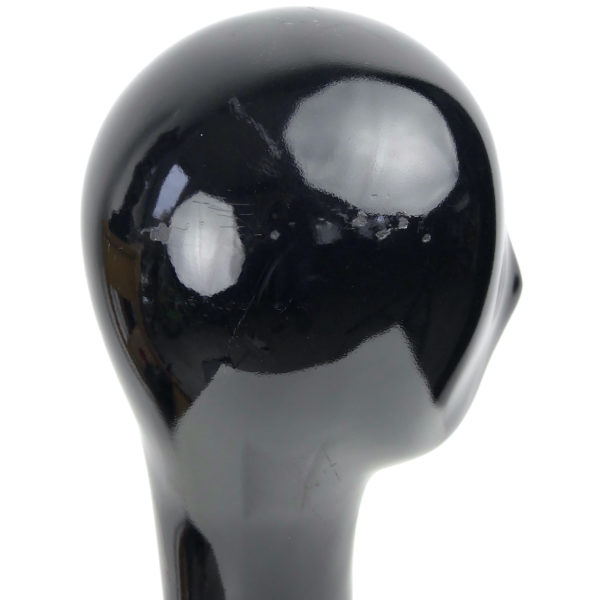 Marotte noire design porte chapeau sur socle Style Brancusi – Image 9
