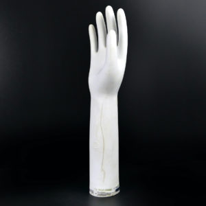 Moule industriel en biscuit gant d'immersion Taille 8 Années 80 (3/4)