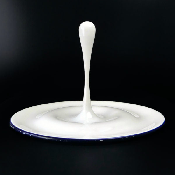 Coupe à fruits Fruitbowl du designer Gijs Bakker Royal VKB Pays-Bas (profil)