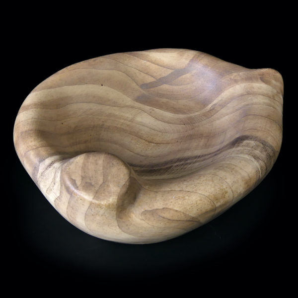 Vide-poches Vallauris Grandjean-Jourdan en porcelaine faux bois Désign 50 (3/4)