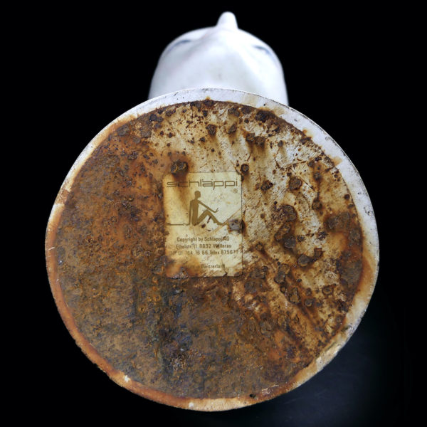 Tête de mannequin féminin SCHLAPPI Suisse collector rare des années 60 (dessous)