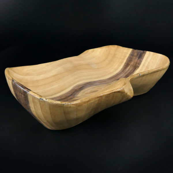 Coupelle vide-poches Vallauris Grandjean-Jourdan en porcelaine faux bois 50 (3/4)