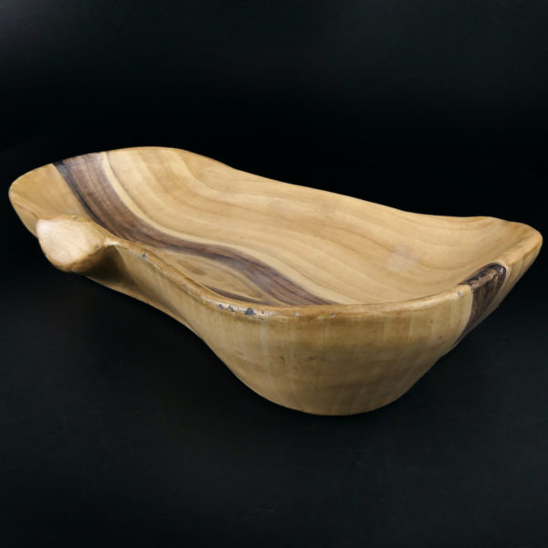 Coupelle vide-poches Vallauris Grandjean-Jourdan en porcelaine faux bois 50 (3/4)