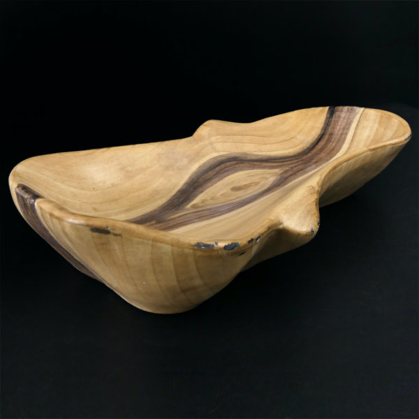 Coupelle vide-poches Vallauris Grandjean-Jourdan en porcelaine faux bois 50 (3/4)