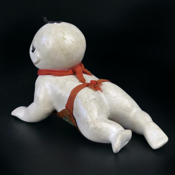 Poupon Gosho ningyō japonais Art populaire Hakata doll Ère Meiji Japon (3/4 dos)