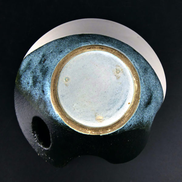 Coupelle et panier Elchinger céramiques iconiques au décor abstrait Design 50 (dessous)