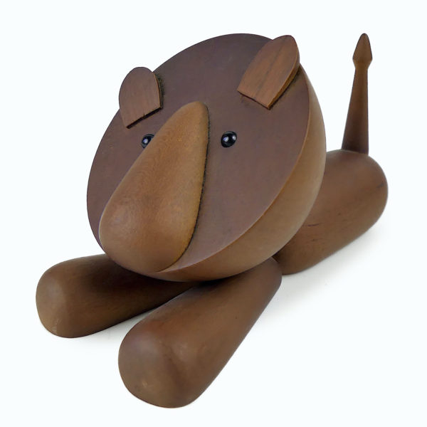 10 jouets Senshukai Royal Pet en bois Série 2 Figurines japonaises Années 60 (lion)