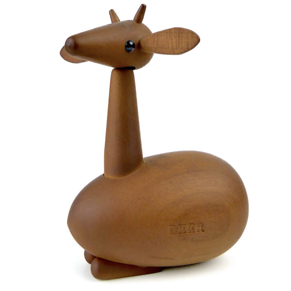 10 jouets Senshukai Royal Pet en bois Série 2 Figurines japonaises Années 60 (biche)