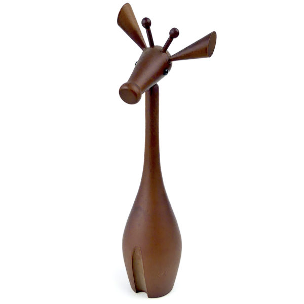 10 jouets Senshukai Royal Pet en bois Série 1 Figurines japonaises Années 60 (girafe)