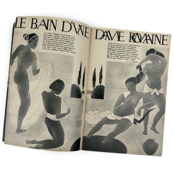 7 revues érotiques d’après-guerre Pin-ups de Paris des années 40/50 Erotica Curiosa (détail)