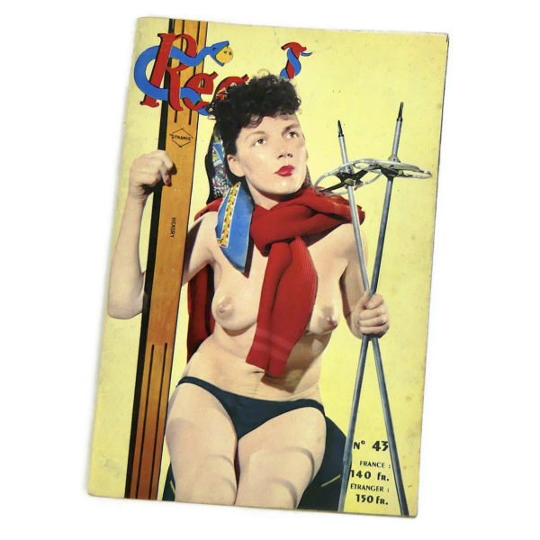 7 revues érotiques d’après-guerre Pin-ups de Paris des années 40/50 Erotica Curiosa (Régal)