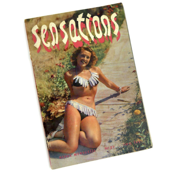 7 revues érotiques d’après-guerre Pin-ups de Paris des années 40/50 Erotica Curiosa (Sensations)
