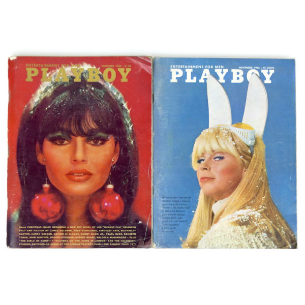 12 PLAYBOY de 1966 Magazines érotiques rares USA Erotica Curiosa (Décembre - Novembre)
