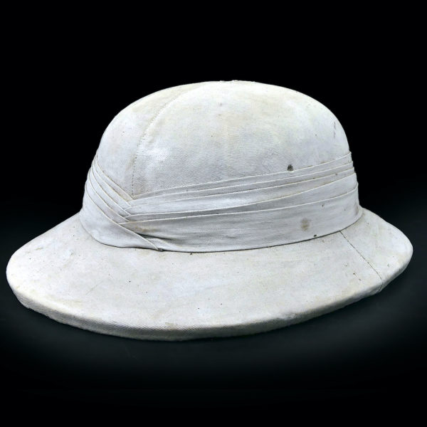 Casque colonial français TROPICAL HELMET salacot léger Mi-XXe – Image 10