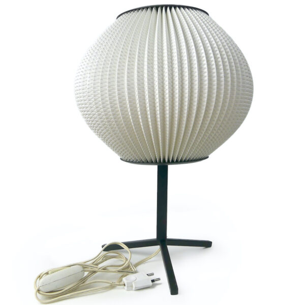 Lampe à poser RISPAL des années 50 Design français Luminaire vintage (face)