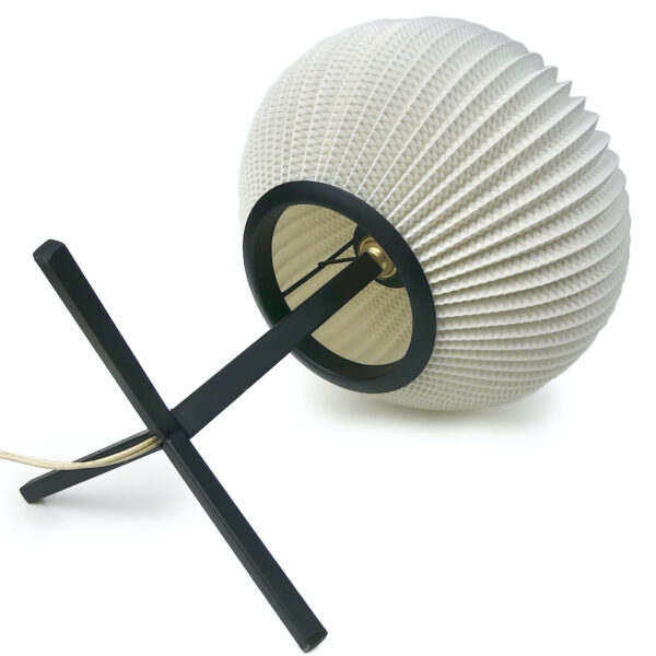 Lampe à poser RISPAL des années 50 Design français Luminaire vintage (dessous 3/4)
