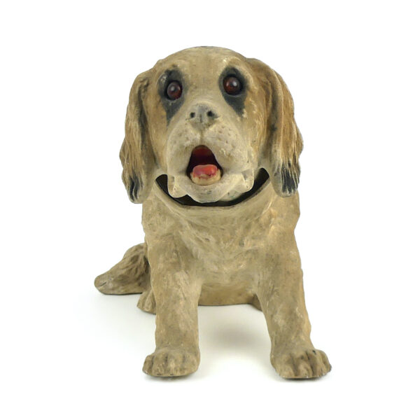 Chien à tête mobile vintage pendulaire Golden Retriever Allemagne (face)