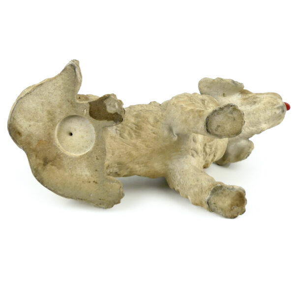 Chien à tête mobile vintage pendulaire Golden Retriever Allemagne (dessous)