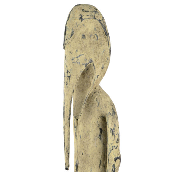 Grande statue anthropomorphe Sepik Iatmul en bois Art premier Fleuve Sepik (3/4)