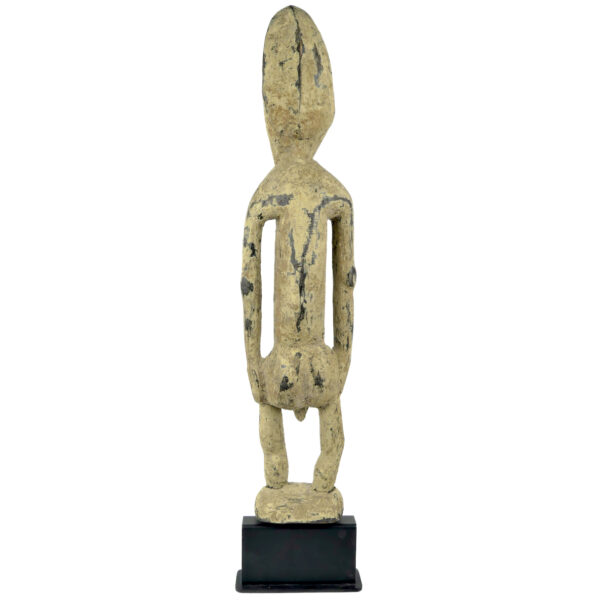 Grande statue anthropomorphe Sepik Iatmul en bois Art premier Fleuve Sepik (dos)