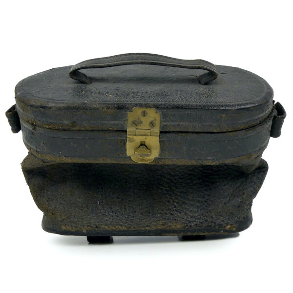 Paire de jumelles de théâtre en nacre et laiton Fin XIXe Lunettes d’opéra (étui)
