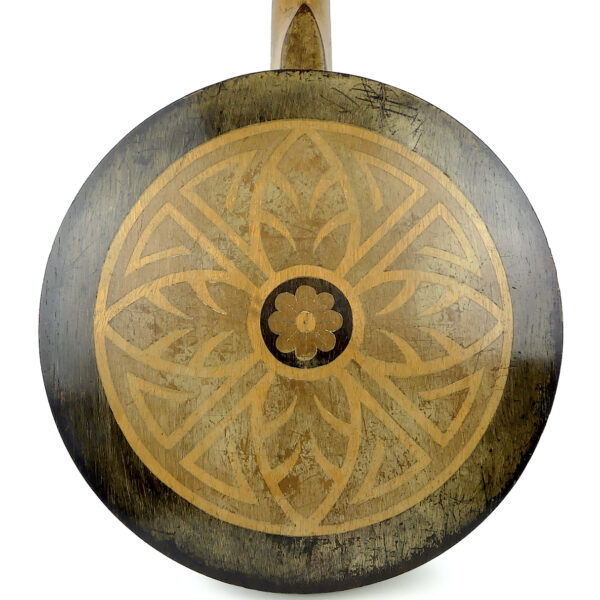 Banjo-mandoline ancien manjo bandoline du début XXe France (détail)