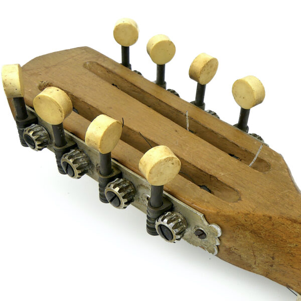 Banjo-mandoline ancien manjo bandoline du début XXe France (détail)