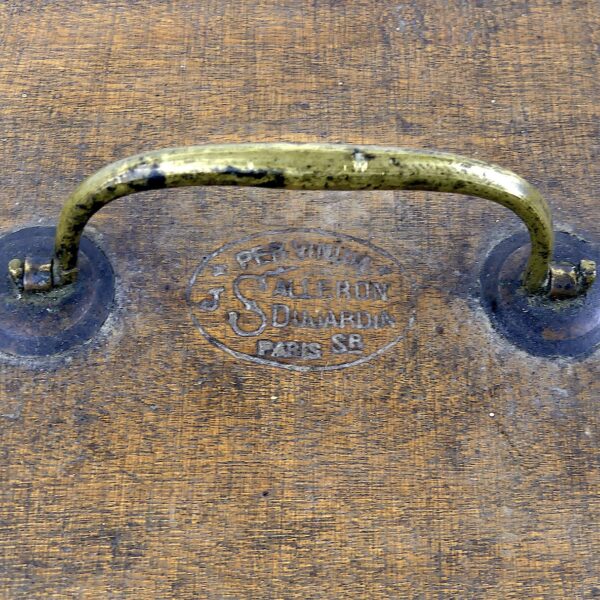 Ébulliomètre Dujardin Salleron ancien Paris Fin XIXe (détail)
