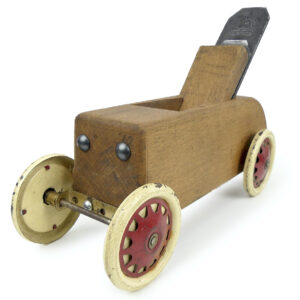 Voiture miniature Hot Rod rabot de menuisier en bois et lame en acier (3/4)