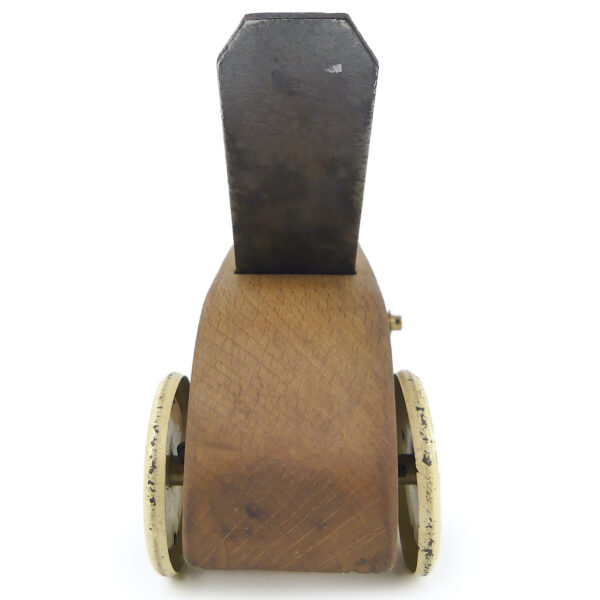 Voiture miniature Hot Rod rabot de menuisier en bois et lame en acier (dos)