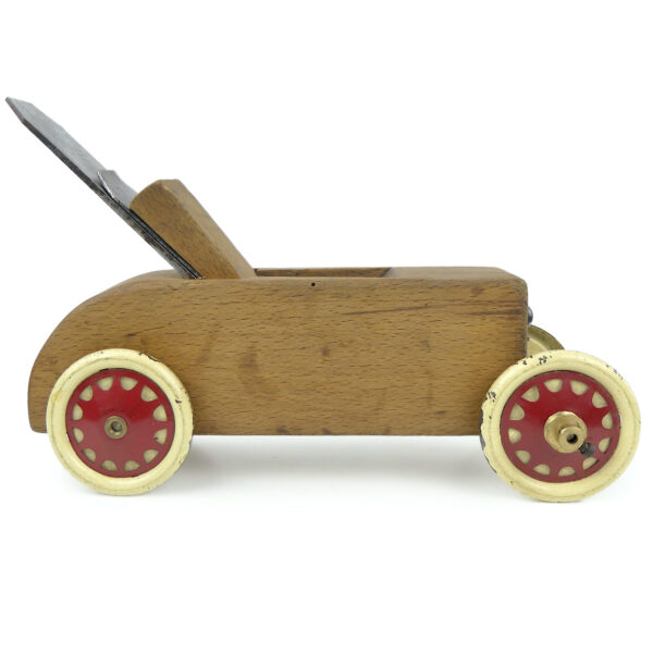 Voiture miniature Hot Rod rabot de menuisier en bois et lame en acier (profil)