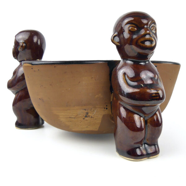 Bol 3 Tiki Scorpion en céramique Orchids of Hawaii R-14 Japon Culture Tiki (3/4)