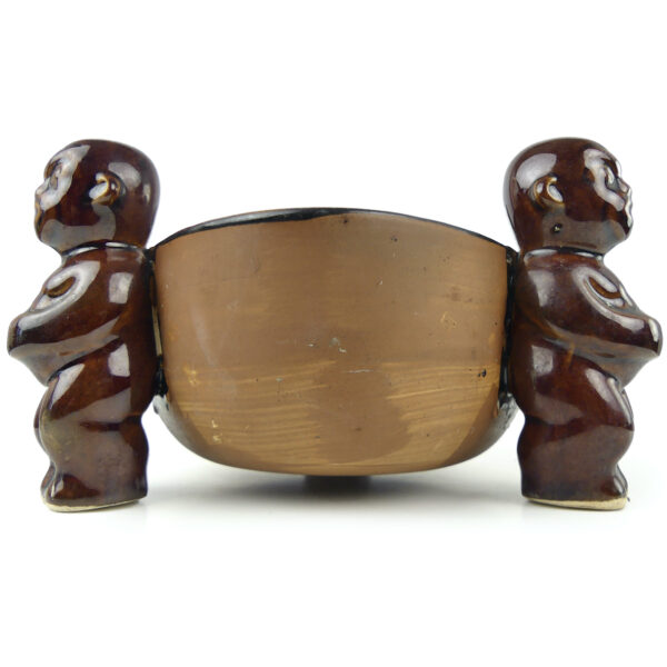 Bol 3 Tiki Scorpion en céramique Orchids of Hawaii R-14 Japon Culture Tiki (profil)